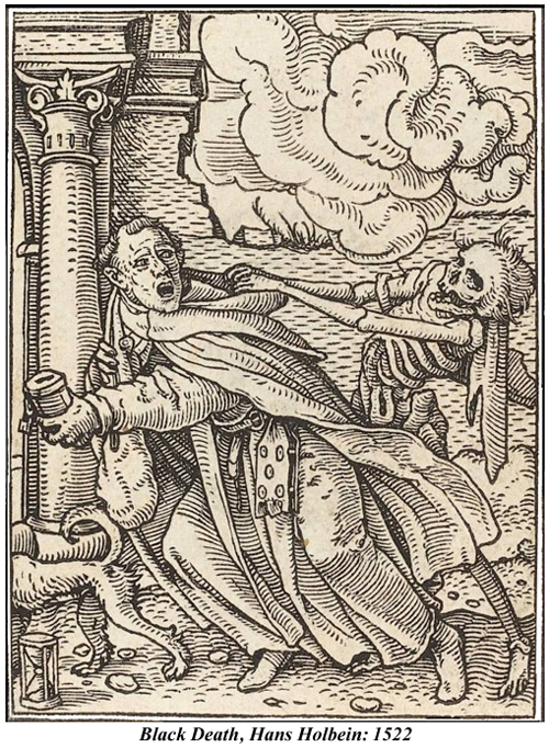 Black Death Hans Holbein 1522